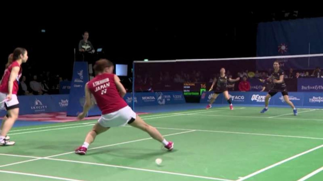 Kim So Yeong/Kong Hee Yong vs Misaki/Ayaka di final New Zealand Open 2019.