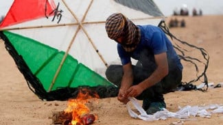 Layangan Api Palestina Vs Iron Dome Israel, Siapa Pemenangnya?