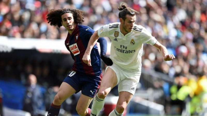 Megabintang Real Madrid, Gareth Bale (kanan)