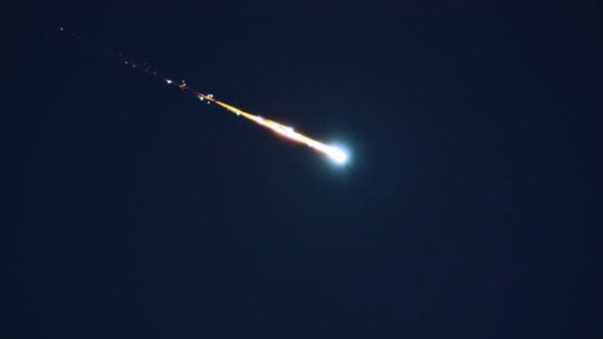 ILUSTRASI: Meteor. (Foto: apod.nasa.gov)