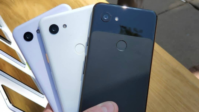 Smartphone Google Pixel 3a.