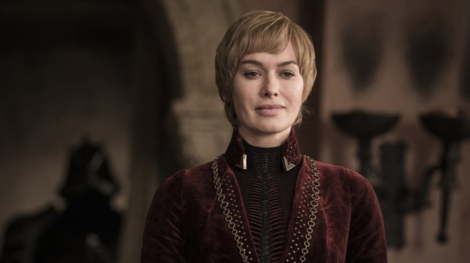 Cersei Lannister (Lena Headey) dalam Game of Thrones Season 8.