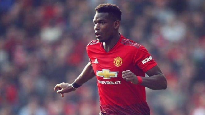 Gelandang Manchester United, Paul Pogba