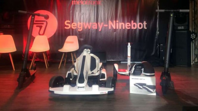 Peluncuran produk Segway-Ninebot di Indonesia