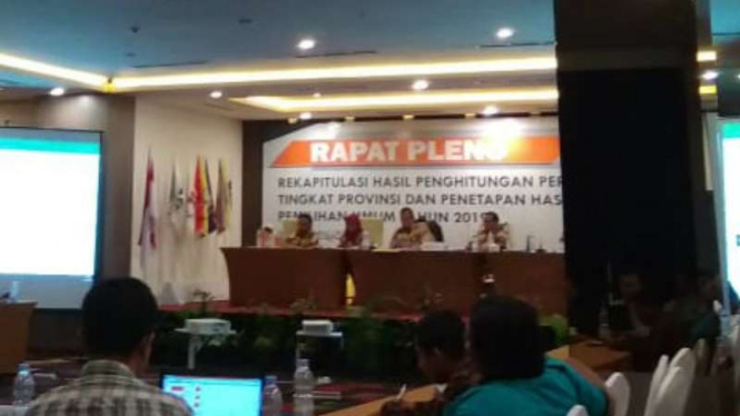 Rapat Pleno KPU Jambi.