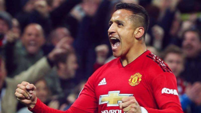 Penyerang Manchester United, Alexis Sanchez