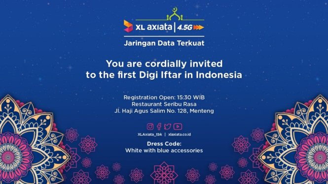 Silaturahmi Tanpa Batas XL Axiata.