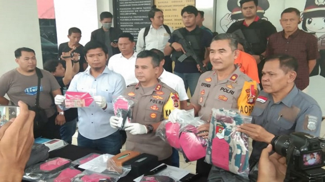 Polres Tangerang Kota mengungkap kasus pembunuhan di Apartemen 