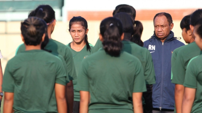 Timnas wanita Indonesia berlatih di Sidoarjo