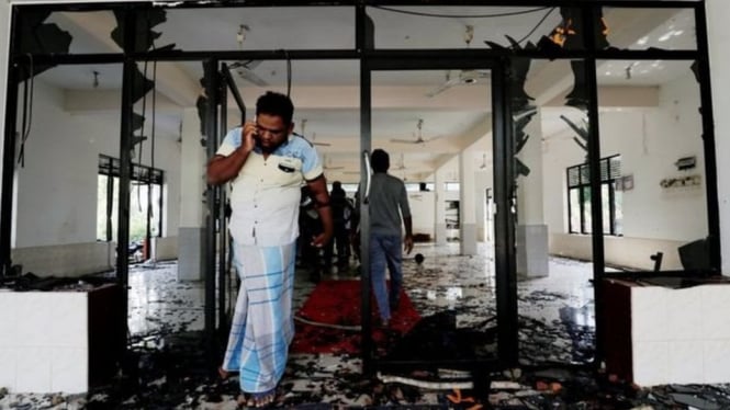 Kerusuhan di Sri Lanka.-Reuters