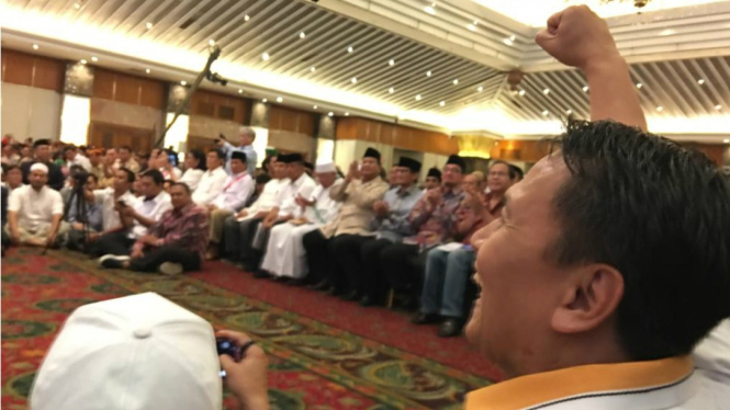 Acara BPN mengungkap kecurangan Pilpres 2019 di Hotel Sahid