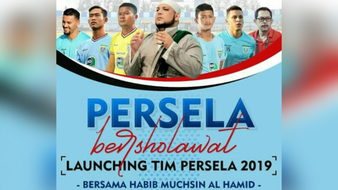 Poster launching Persela
