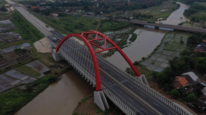 Jembatan Kali Kuto, Jalur Mudik Tol Trans Jawa