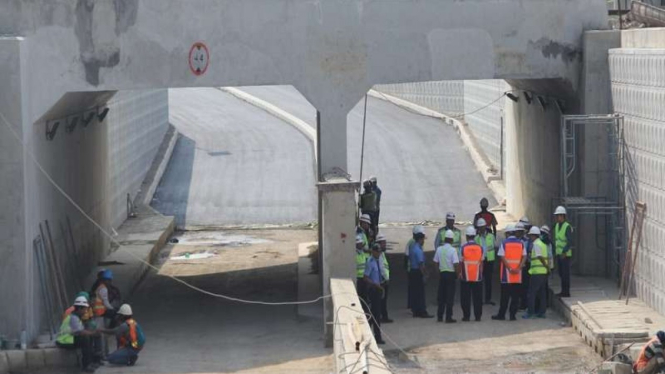 Underpass Perimeter Selatan Bandara Soekarno Hatta mulai diujicobakan