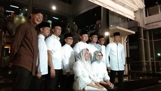 8 Kepala Daerah bersama Yenny Wahid dan AHY di Bogor