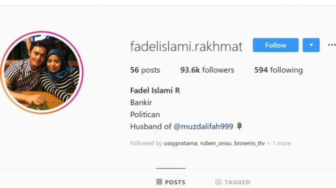 Instagram Fadel Islami