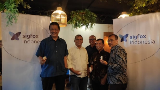 Konferensi pers Sigfox Indonesia