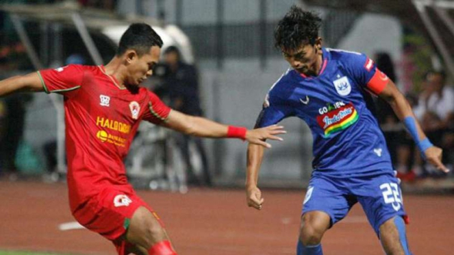 Pertandingan Liga 1 2019 antara PSIS Semarang kontra Kalteng Putra