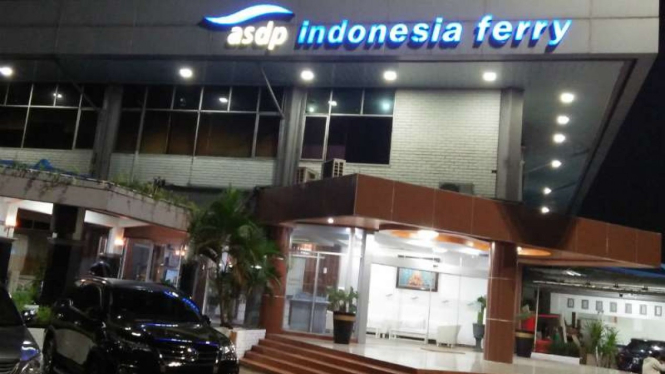 Kantor PT ASDP Indonesia Ferry Cabang Merak di Banten.