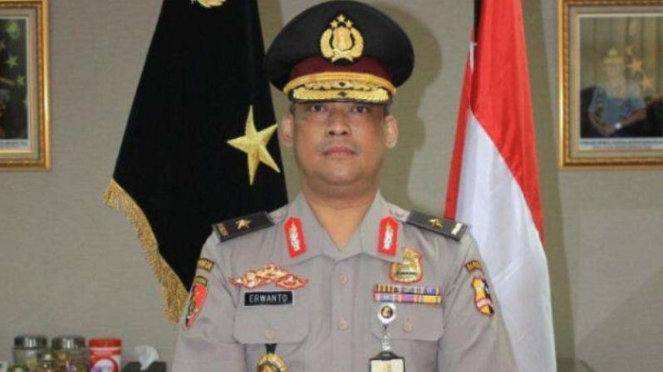 Almarhum Brigadir Jenderal Polisi Erwanto Kurniadi.