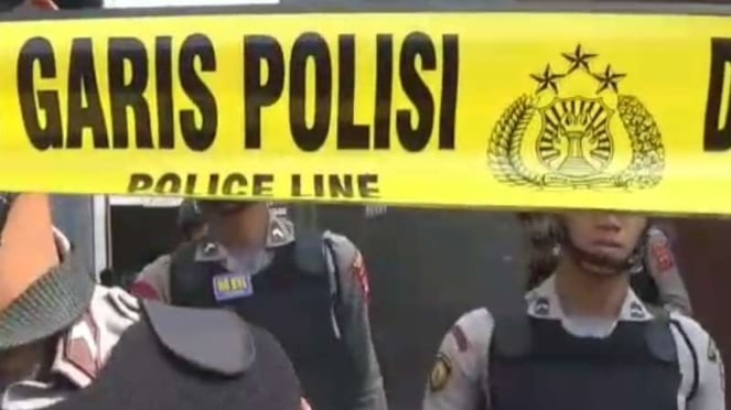 La policía protegió la ubicación. (Fotos de fotos)