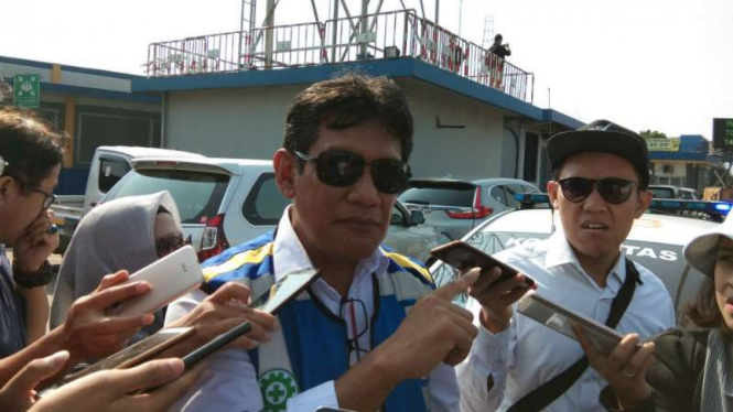 General Manager Jasa Marga Cabang Jakarta-Cikampek Raddy R Lukman.