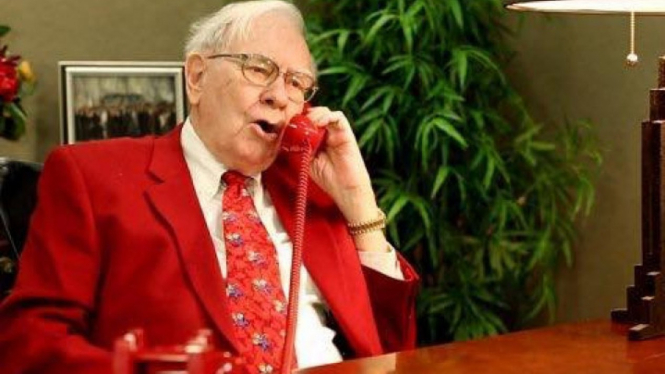 Terkuak! Ini Alasan Warren Buffet Beli Saham Amazon Rp13 Triliun. (FOTO: Instagram/officialwarrenbuffett)