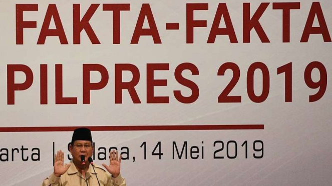 Calon Presiden nomor urut 02 Prabowo Subianto 