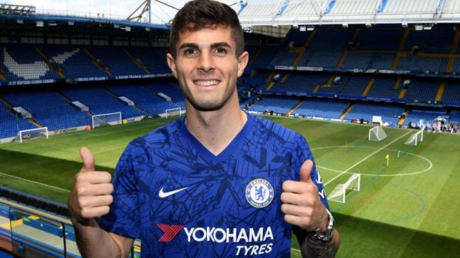 Pemain baru Chelsea, Christian Pulisic.