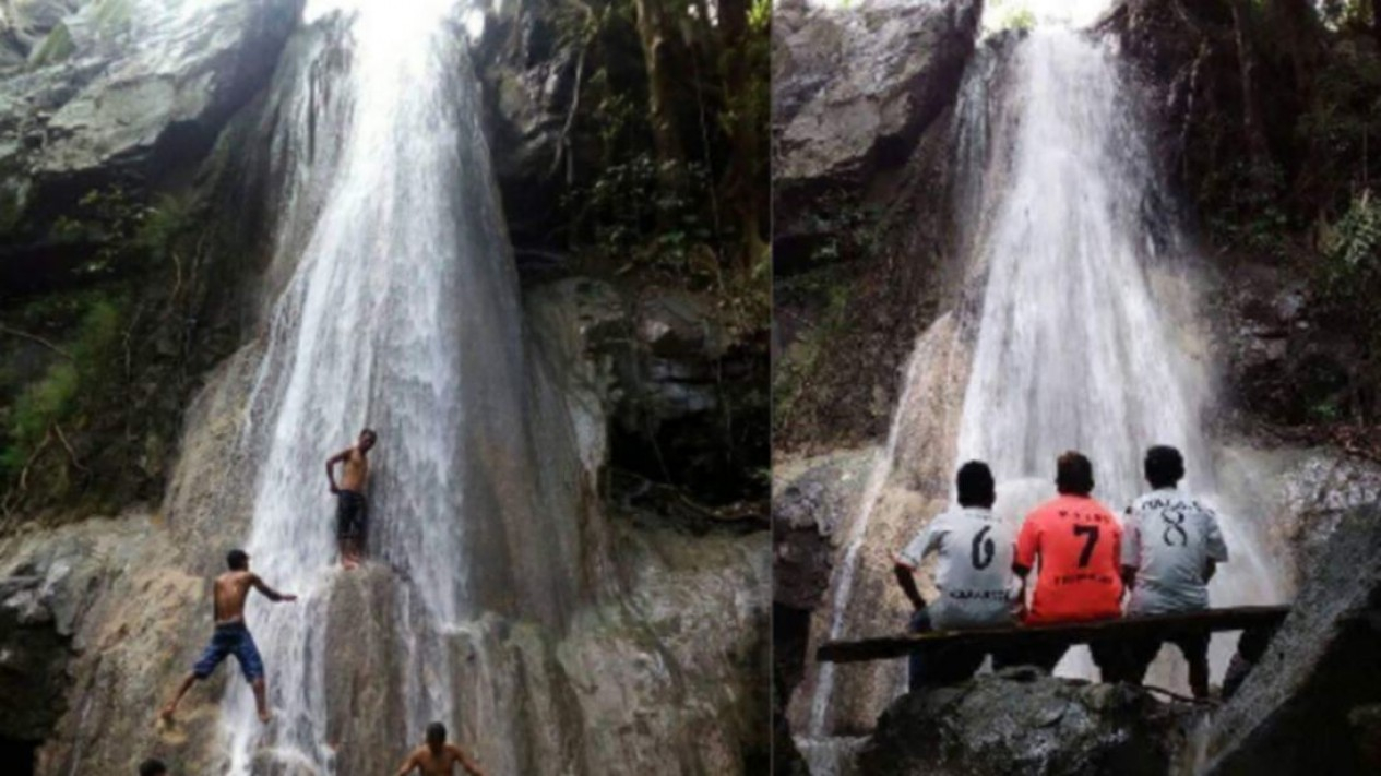 Menikmati Indahnya Air Terjun yang Masih Perawan di Bima