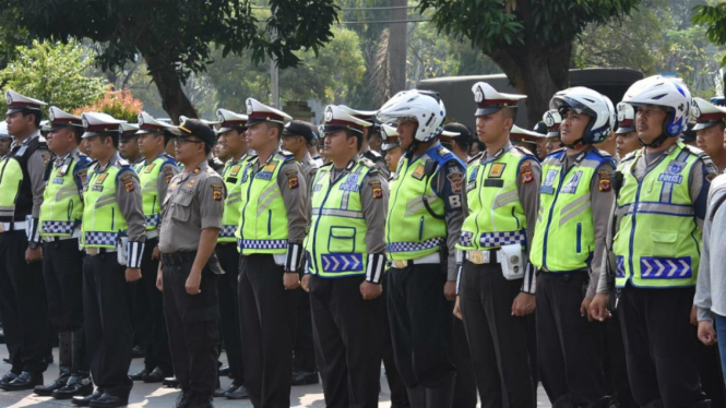 400 Polisi Kawal Pemakaman Ustaz Arifin Ilham