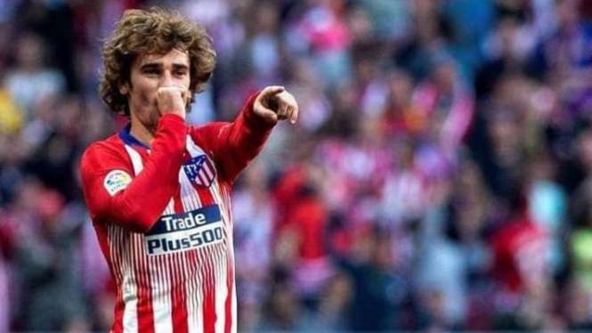 Mantan penyerang Atletico Madrid, Antoine Griezmann