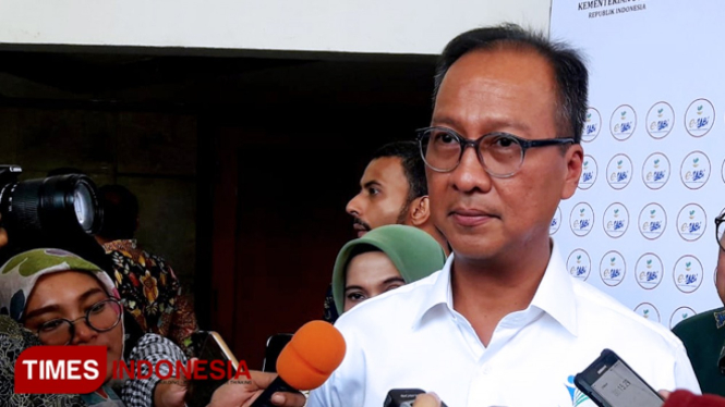 Menteri Sosial RI, Agus Gumiwang Kartasasmita. (FOTO: Dok. TIMES Indonesia)