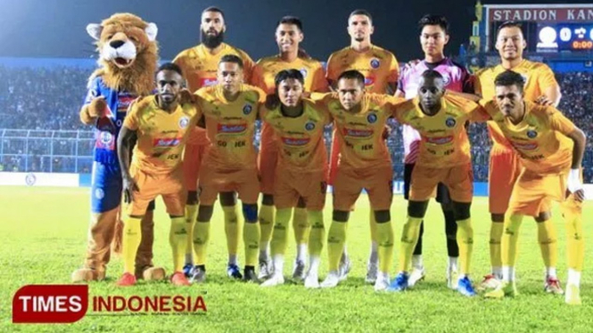Arema FC (FOTO: Tria/TIMES Indonesia)