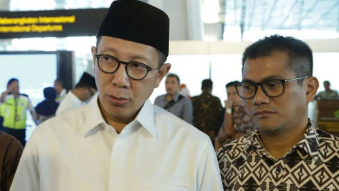 Menag Lukman Hakim Saifuddin bertolak ke Arab Saudi.