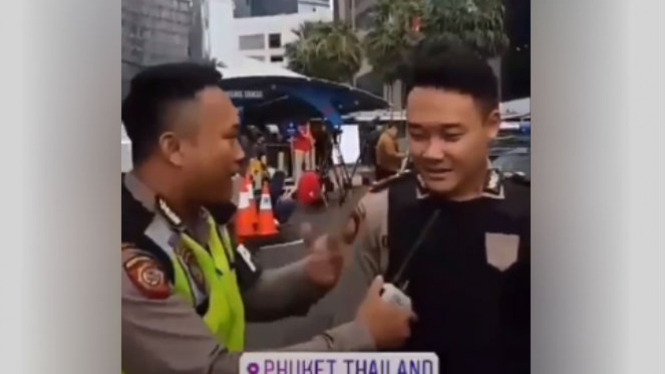 Polisi 'Thailand'