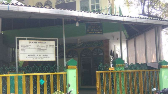 Masjid Al-Huda Kampung Bali, Tanah Abang, Jakarta