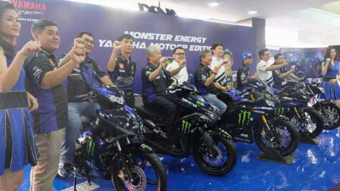Yamaha luncurkan lima motor barunya di Jakarta Fair 2019.