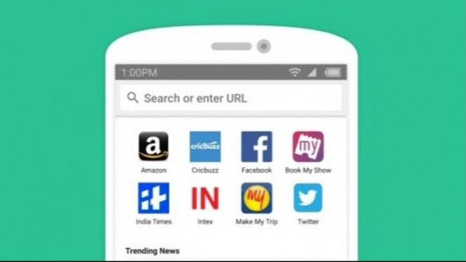 Browser terbaik dan tercepat.