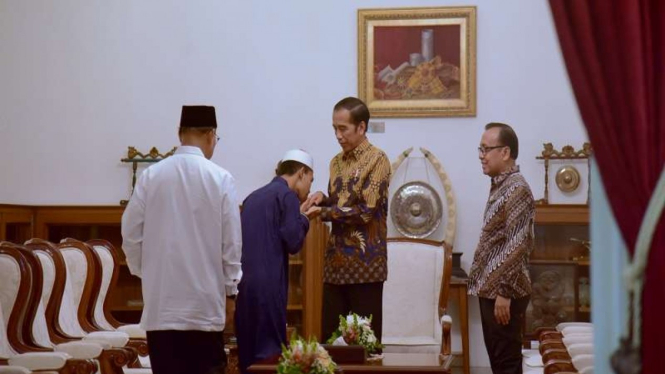 Syamsuri Firdaus, Juara I MTQ Internasional di Turki bertemu Presiden Jokowi