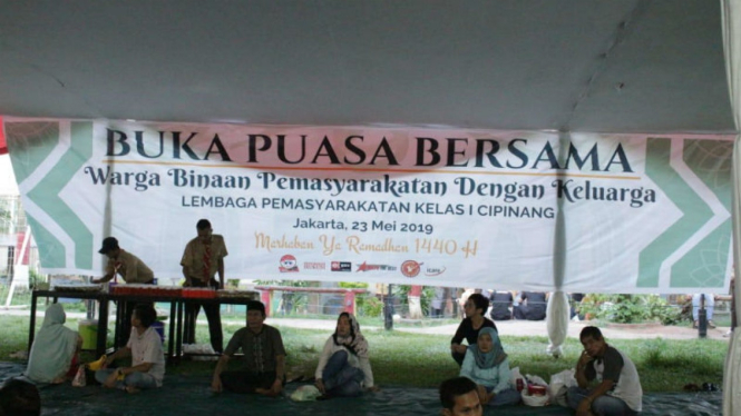 Bukber napi dan keluarga