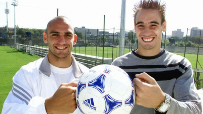 Mantan pemain Real Madrid era Los Galacticos, Raul Bravo (kiri)
