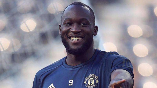 Penyerang Manchester United, Romelu Lukaku