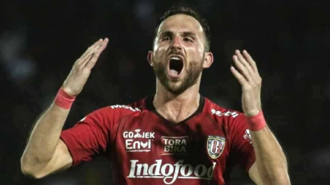 Penyerang Bali United, Ilija Spasojevic