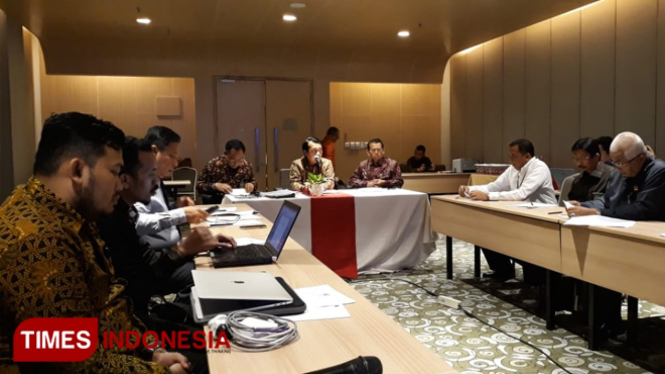 Rapat Pokja mengembangkan aplikasi pengadilan secara elektronik (FOTO: Humas MA RI)