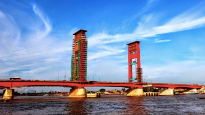 Jembatan Ampera, ikon kota palembang