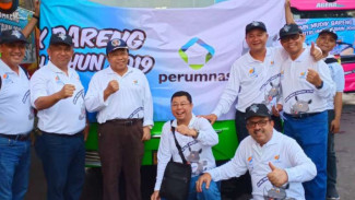Perumnas Berangkatkan Ratusan Orang dengan Mudik Gratis 2019