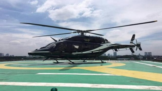 Mudik Anti Macet! Konglomerat Pilih Sewa Helikopter Rp10 Juta per Jam. (FOTO: Istimewa)