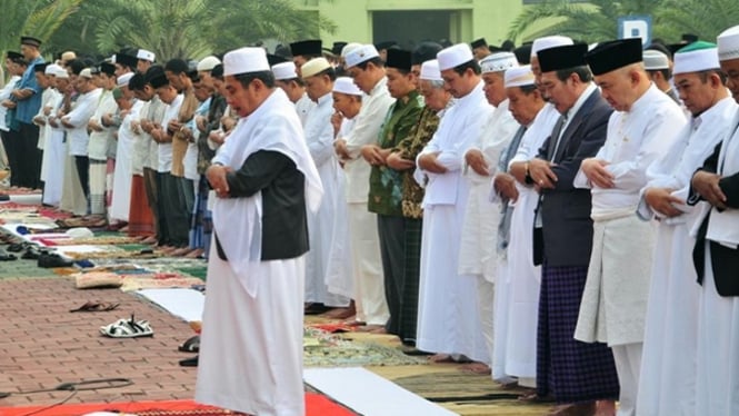 shalat idul fitri (FOTO: Istimewa)