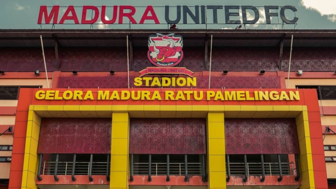 Markas Madura United, Stadion Gelora Ratu Pamelingan
